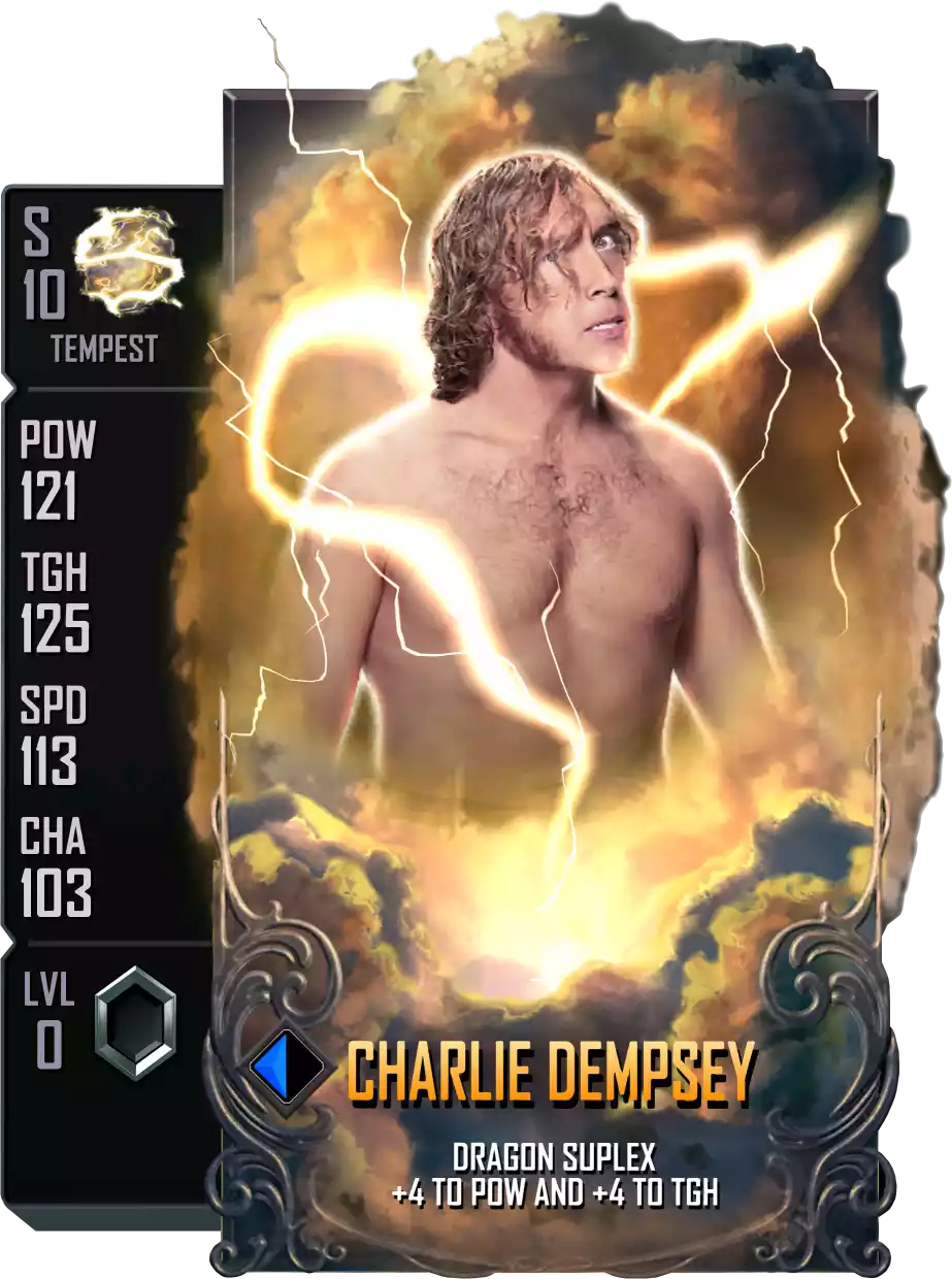 Tempest - Charlie Dempsey - Standard Card from WWE Supercard