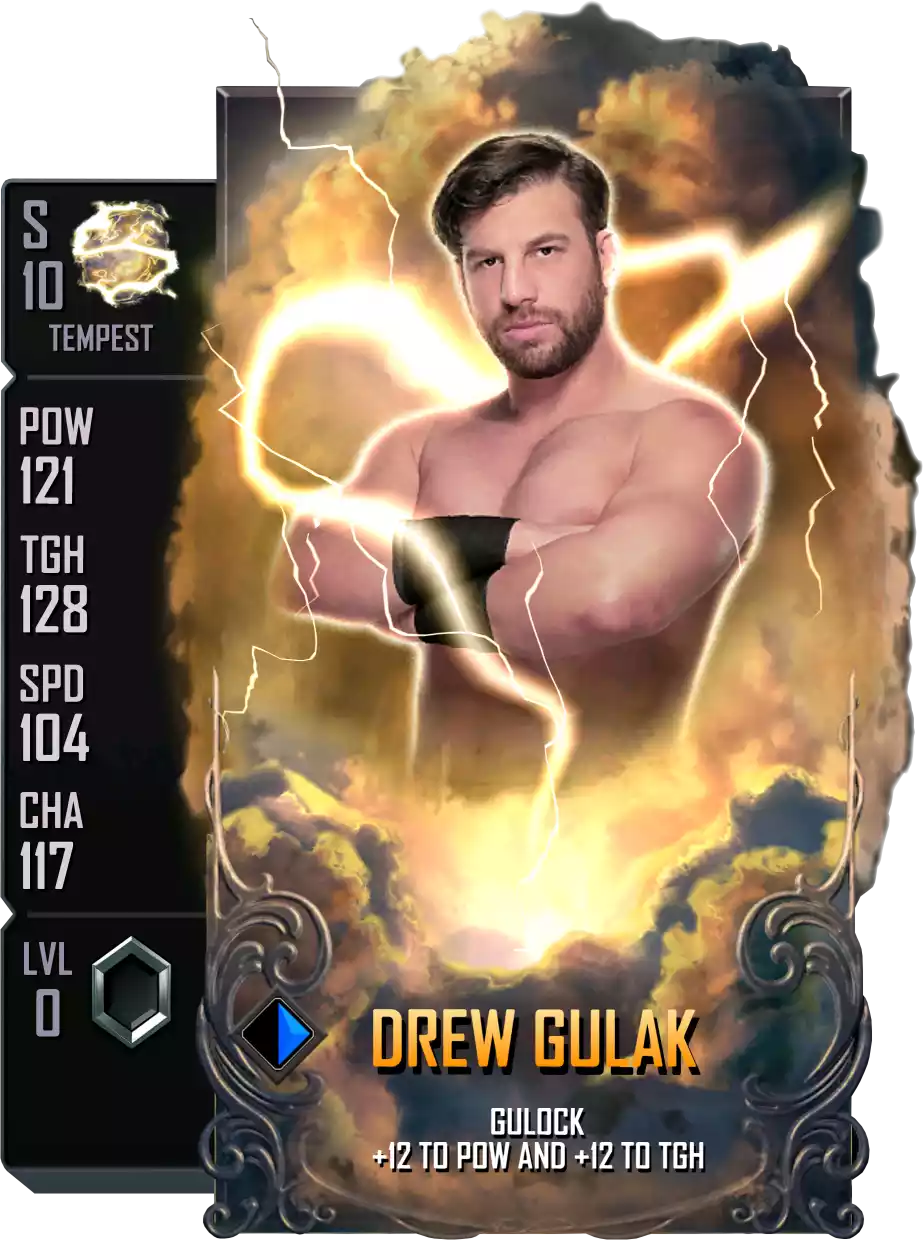 Tempest - Drew Gulak - Standard Card from WWE Supercard