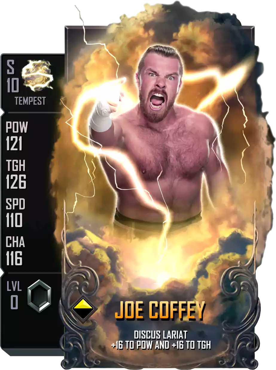 Tempest - Joe Coffey - Standard Card from WWE Supercard