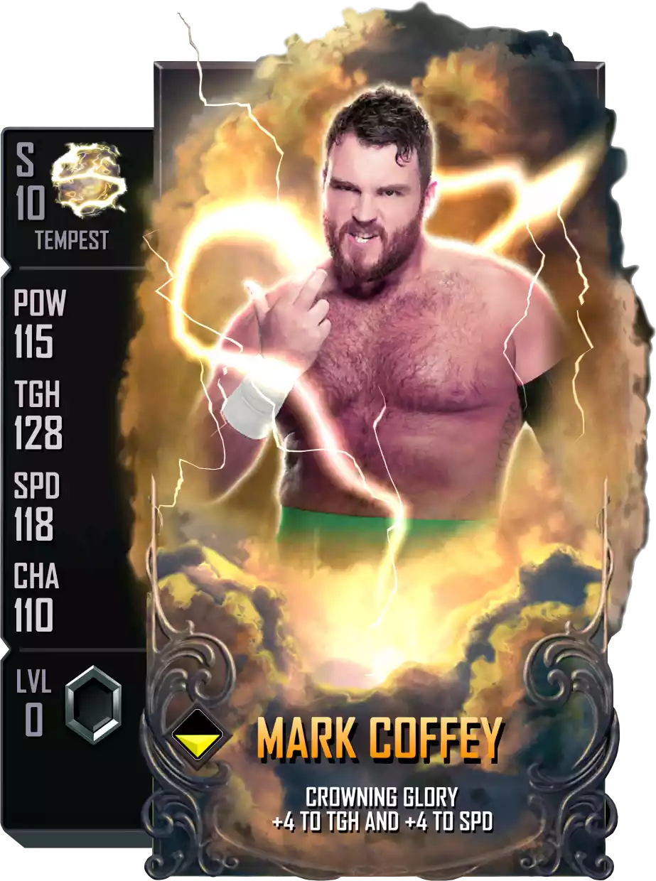 Tempest - Mark Coffey - Standard Card from WWE Supercard