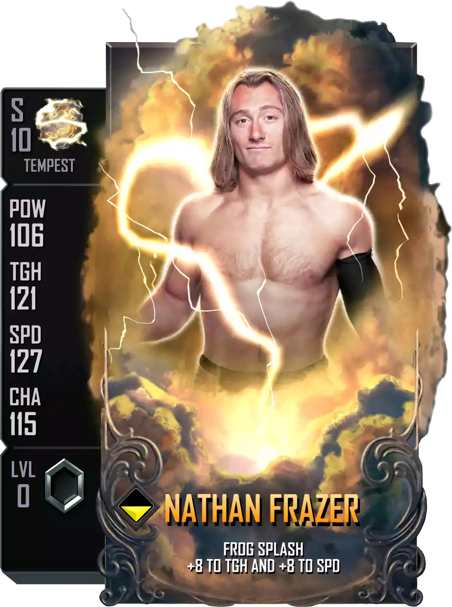 Tempest - Nathan Frazer - Standard Card from WWE Supercard