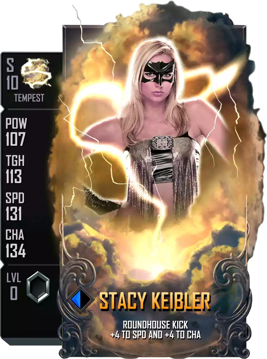 Tempest - Stacy Keibler - Standard Card from WWE Supercard