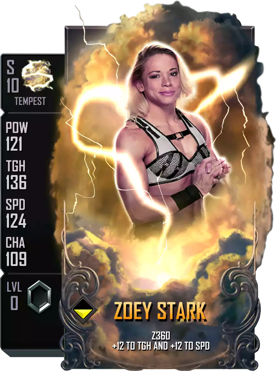 Tempest - Zoey Stark - Standard Card from WWE Supercard