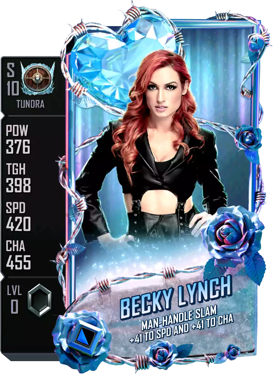 Crucible - Becky Lynch - Valentine's Day Card from WWE Supercard