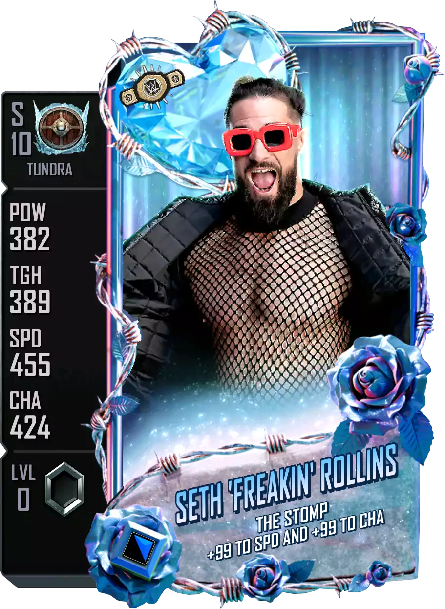 Crucible - Seth Rollins - Valentine's Day Card from WWE Supercard