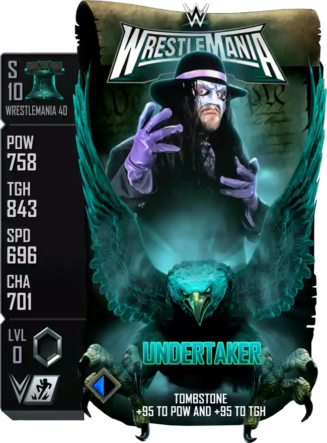 Wrestlemania 40, Undertaker, Heroic Event from WWE Supercard