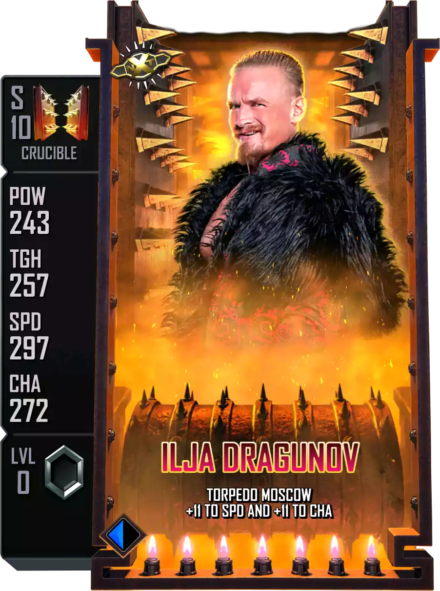 Crucible - Ilja Dragunov - Standard Card from WWE Supercard