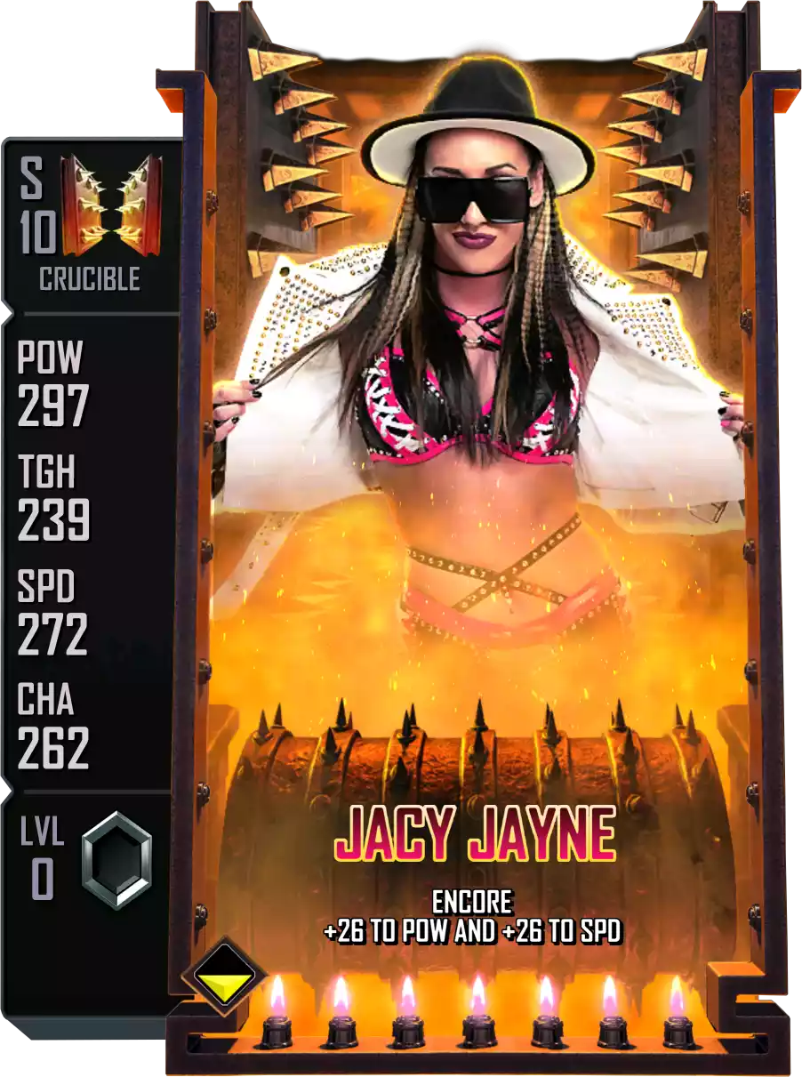 Crucible - Jacy Jayne - Standard Card from WWE Supercard