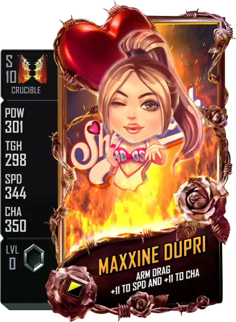 Crucible - Maxxine Dupri - Valentine's Day Card Card from WWE Supercard