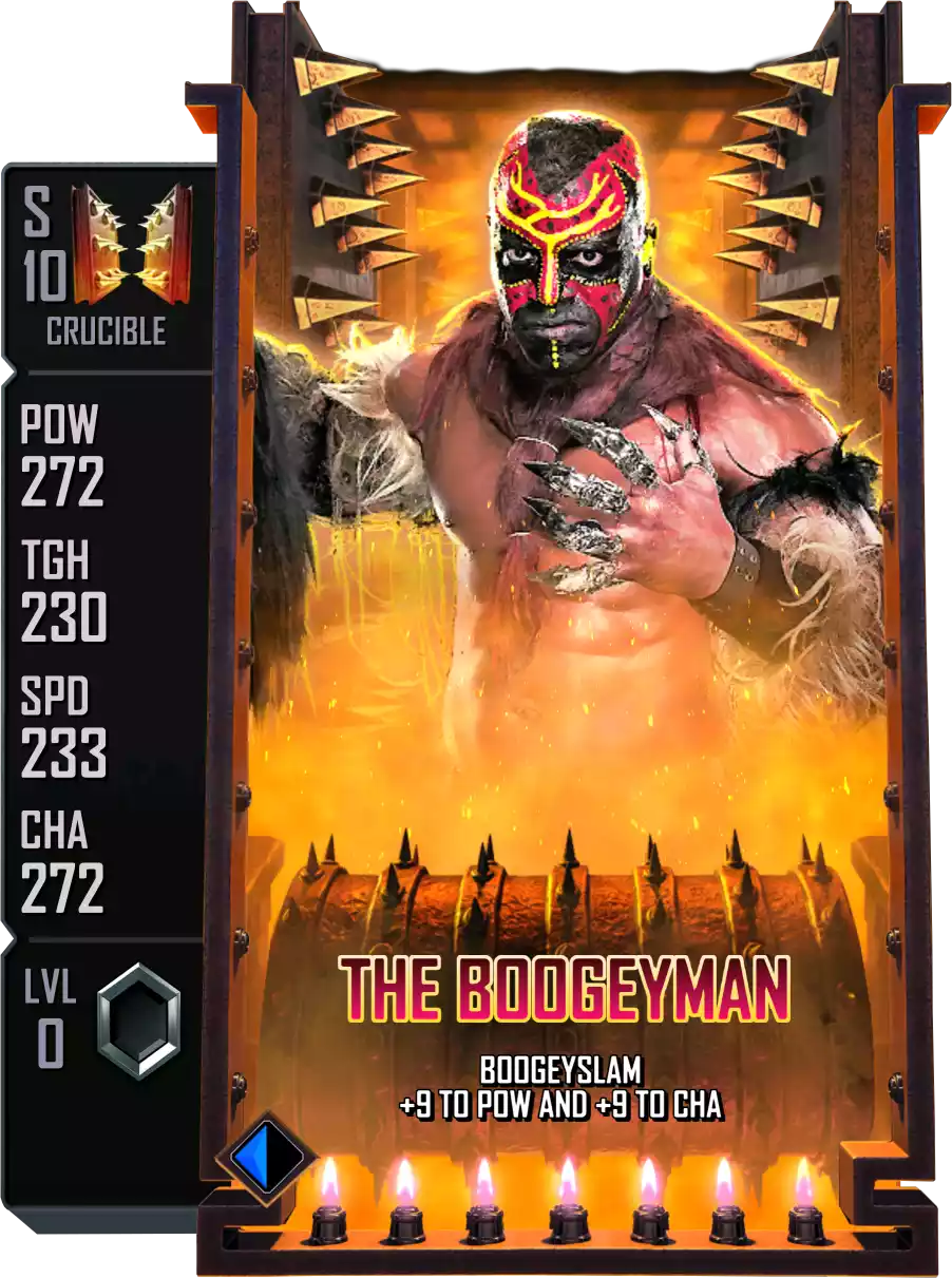 Crucible - The Boogeyman - Standard Card from WWE Supercard