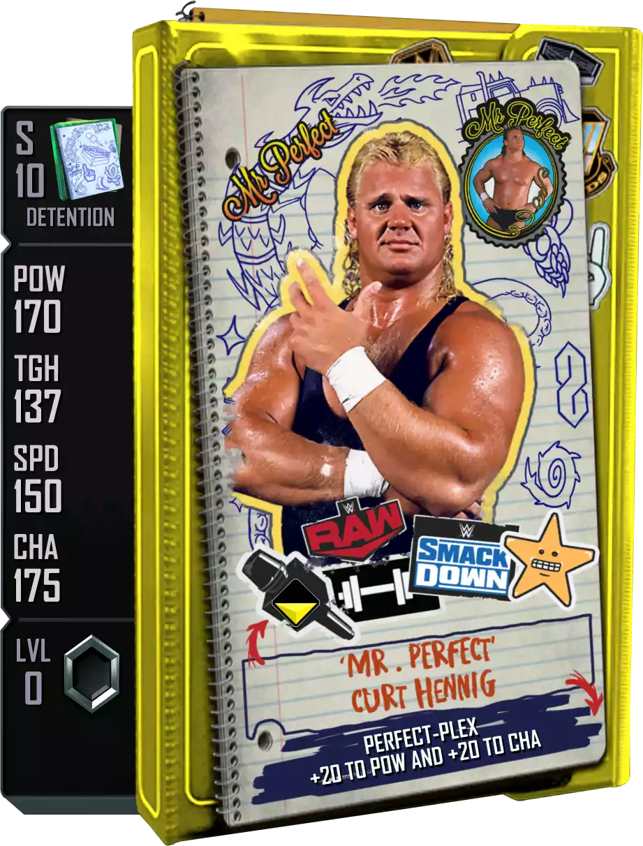 Detention - Curt Hennig - Standard Card from WWE Supercard