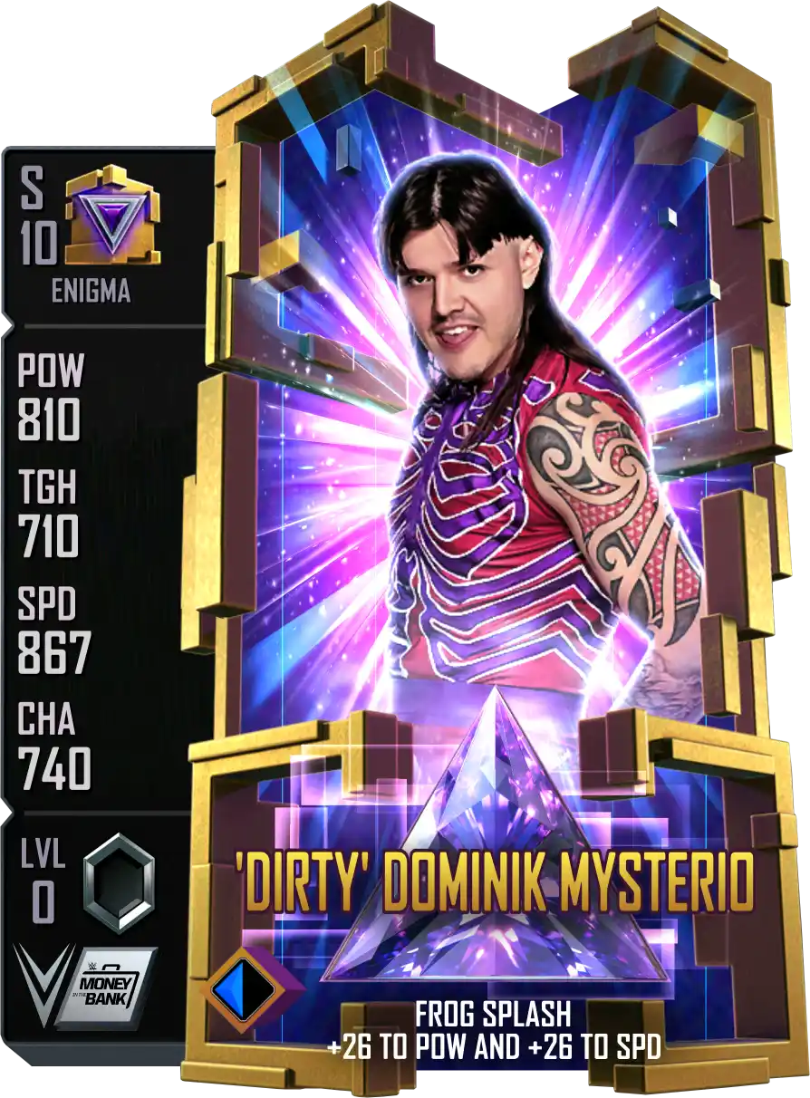 Enigma, Dominik Mysterio, Standard Card from WWE Supercard
