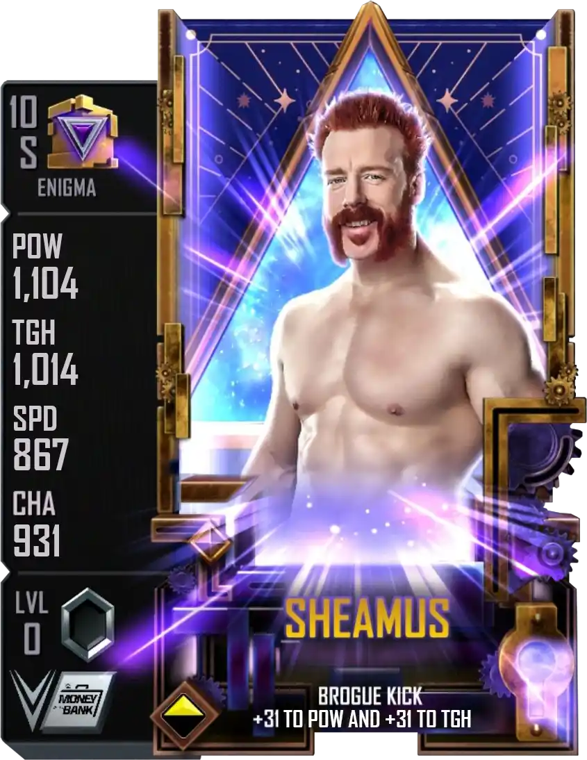 Enigma, Sheamus, Heroic Event card from WWE Supercard