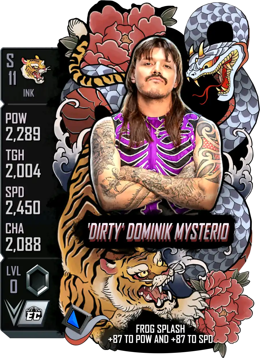 Ink, Dominik Mysterio, Standard Card from WWE Supercard