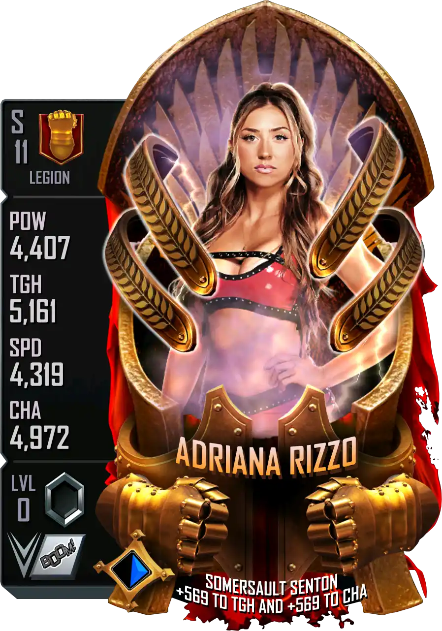 Legion, Adriana Rizzo, Standard Card from WWE Supercard