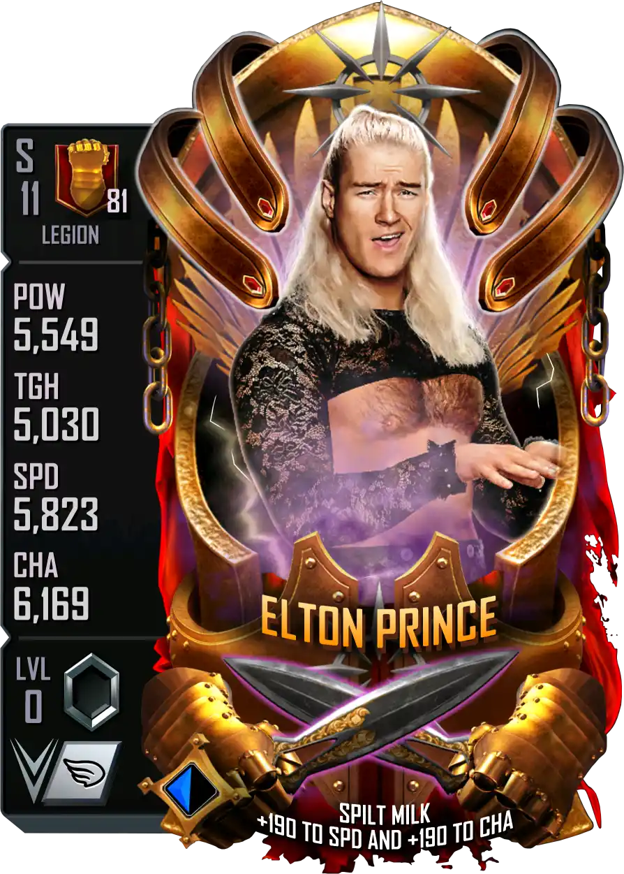 Legion, Elton Prince, Fusion Card from WWE Supercard