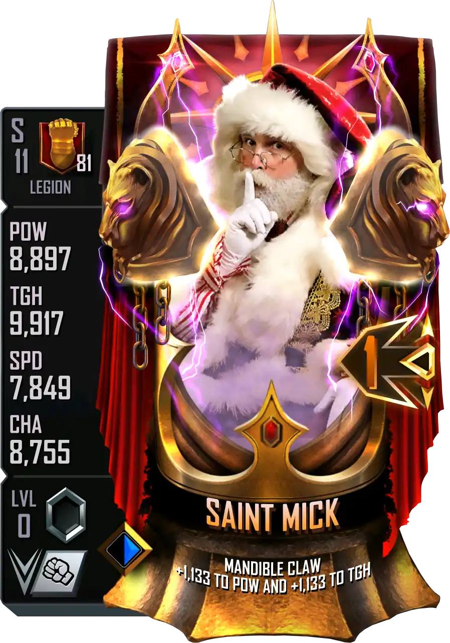 Legion, Saint Mick, Ranked Event Card from WWE Supercard
