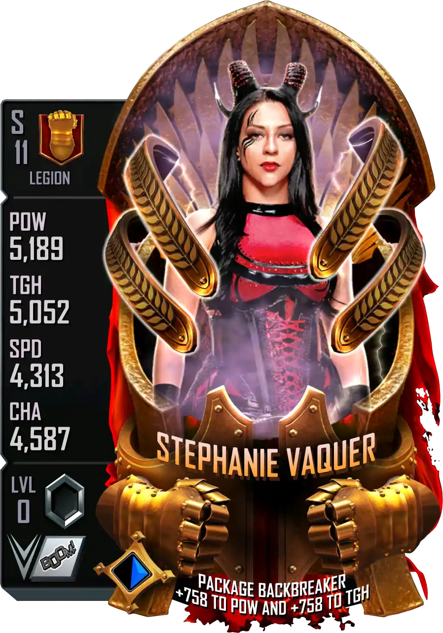 Legion, Stephanie Vaquer, Standard Card from WWE Supercard