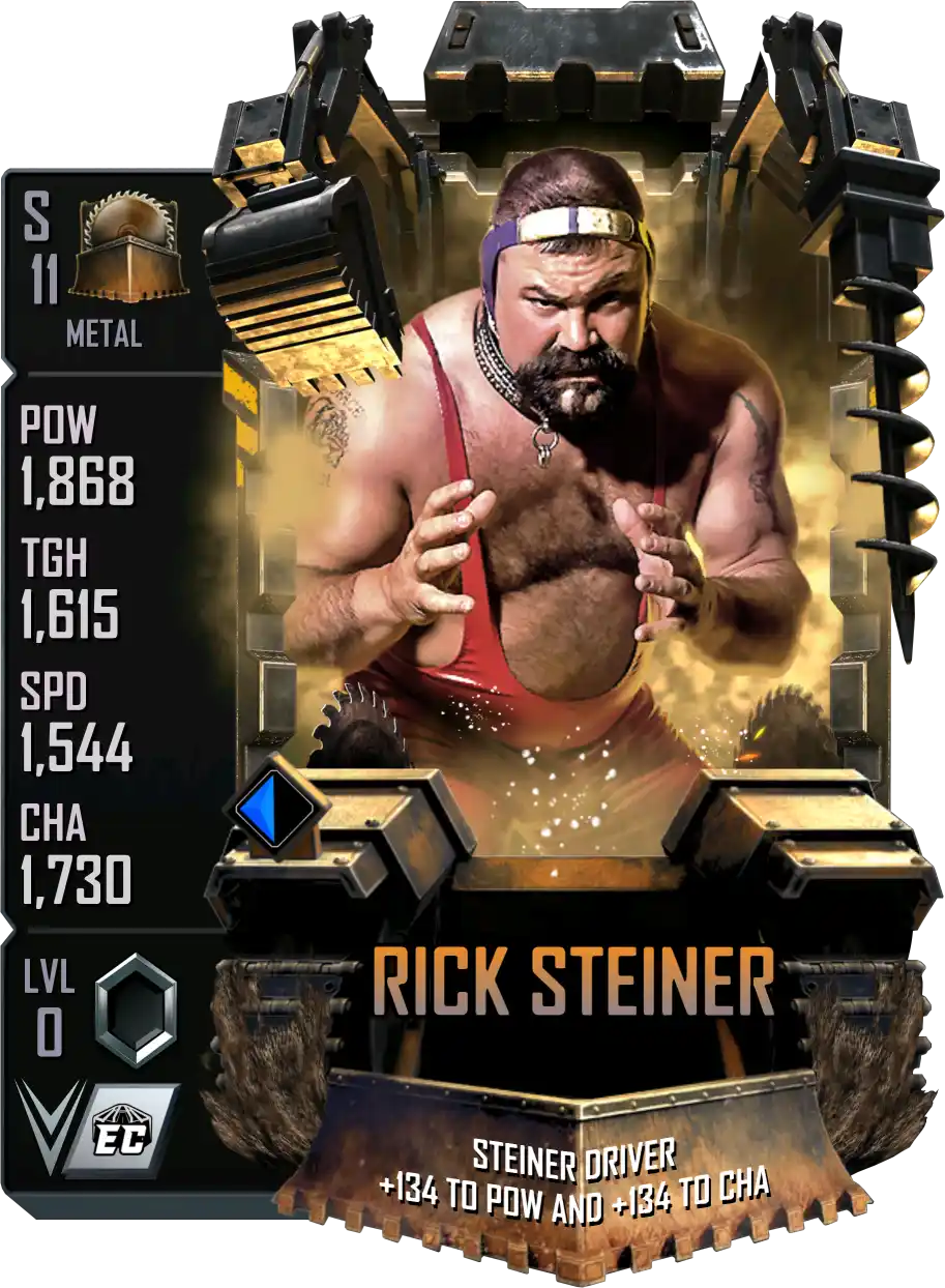 Metal, Rick Steiner, Standard Card from WWE Supercard