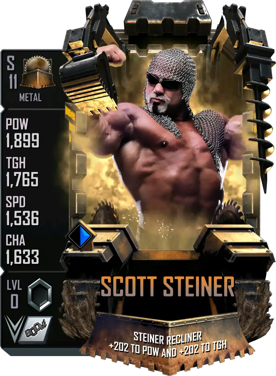 Metal, Scott Steiner, Standard Card from WWE Supercard