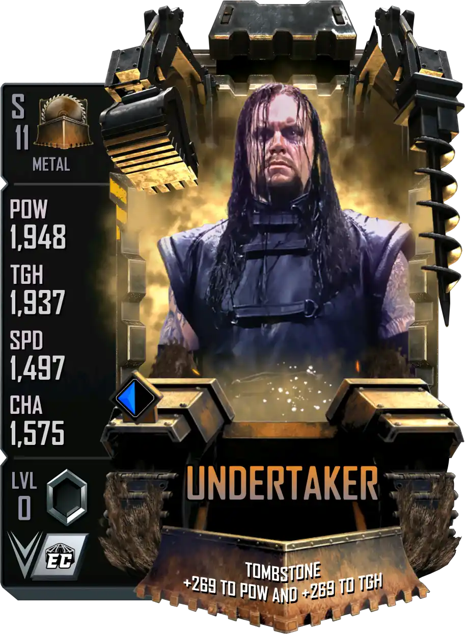 Metal, Undertaker, Standard Card from WWE Supercard