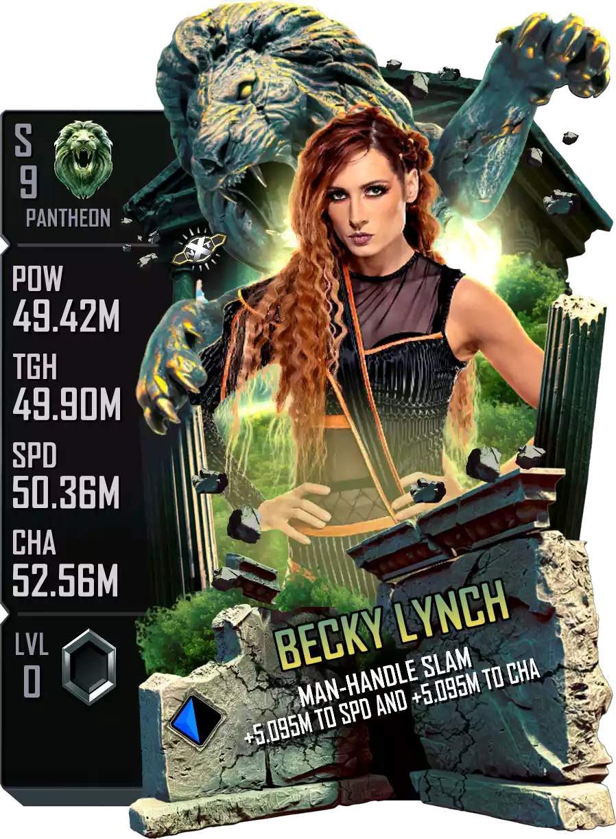 Pantheon - Becky Lynch - Standard Card from WWE Supercard