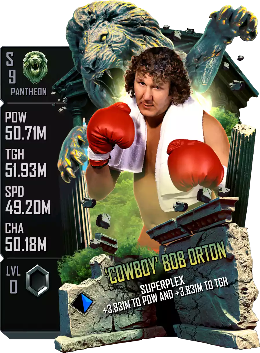 Pantheon - Bob Orton - Standard Card from WWE Supercard