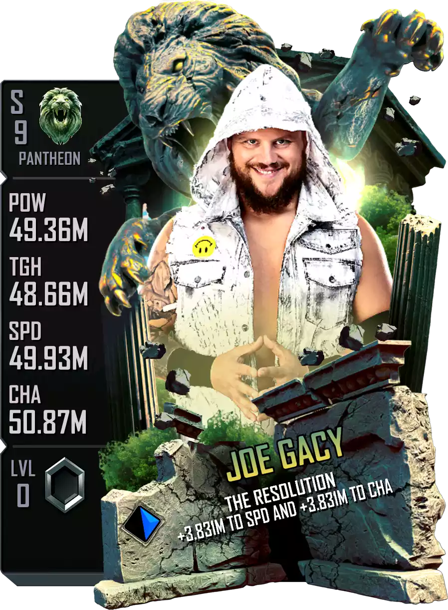 Pantheon - Joe Gacy - Standard Card from WWE Supercard