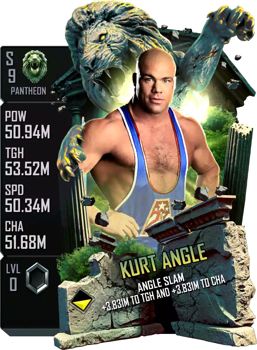 Pantheon - Kurt Angle - Standard Card from WWE Supercard