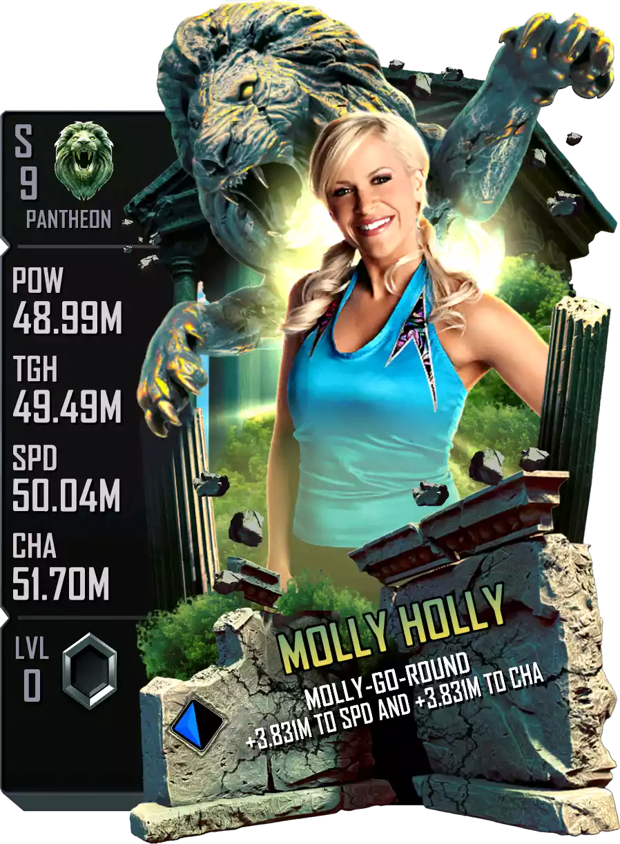 Pantheon - Molly Holly - Standard Card from WWE Supercard