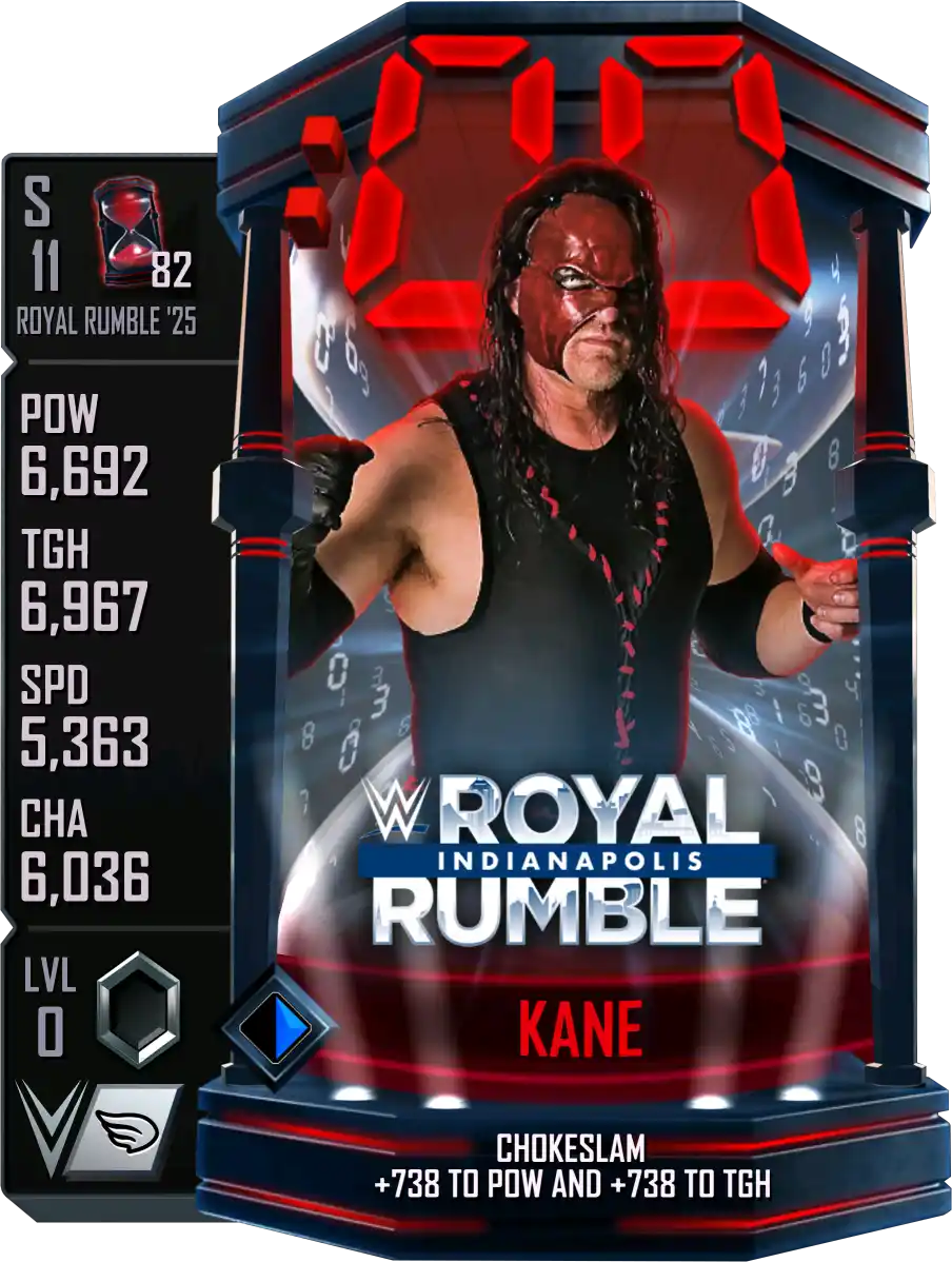 Royal Rumble '25, Kane, Standard Card from WWE Supercard