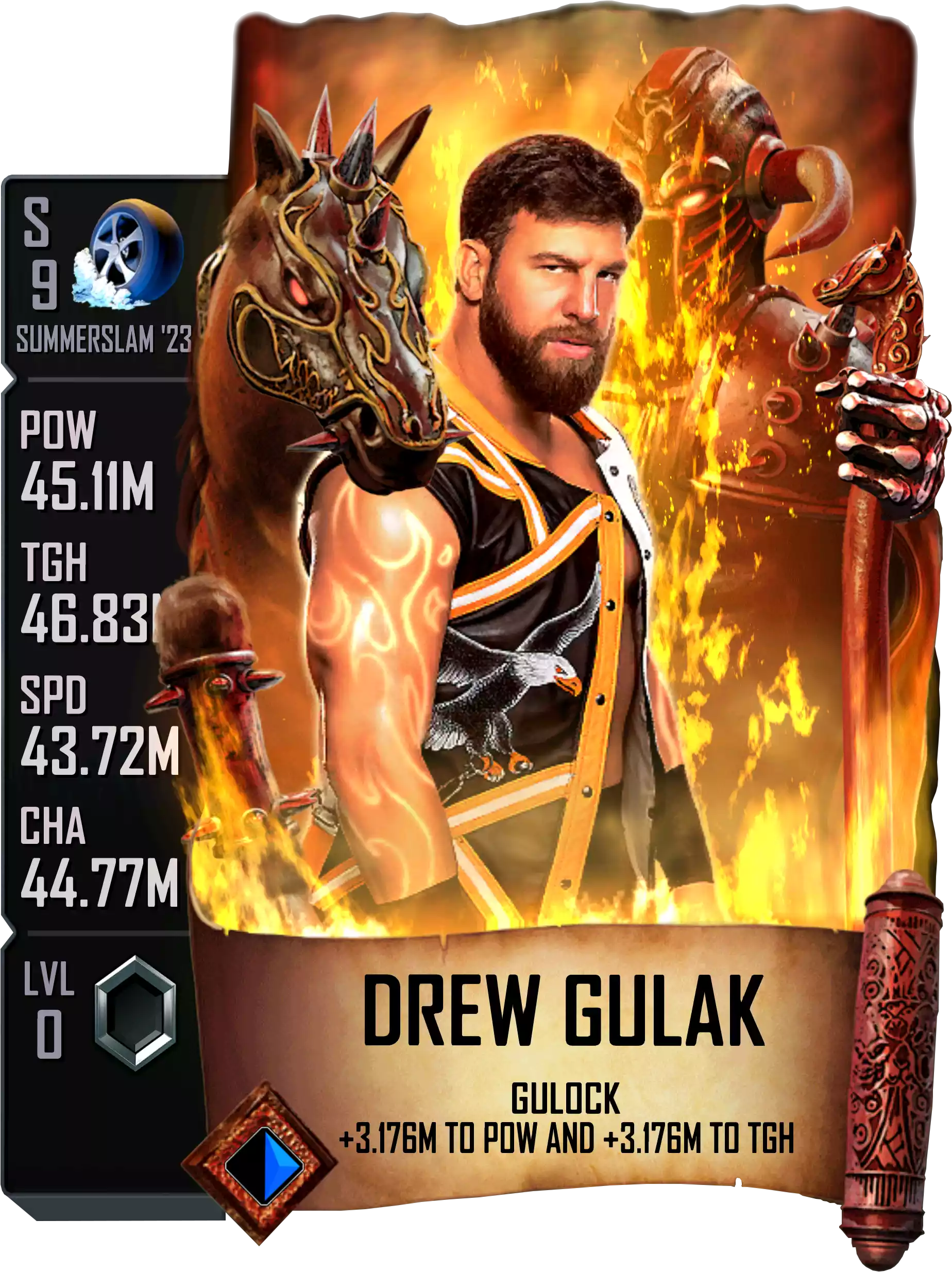 SS23 (SummerSlam '23) - Drew Gulak Special Seasonal Halloween Card from WWE Supercard