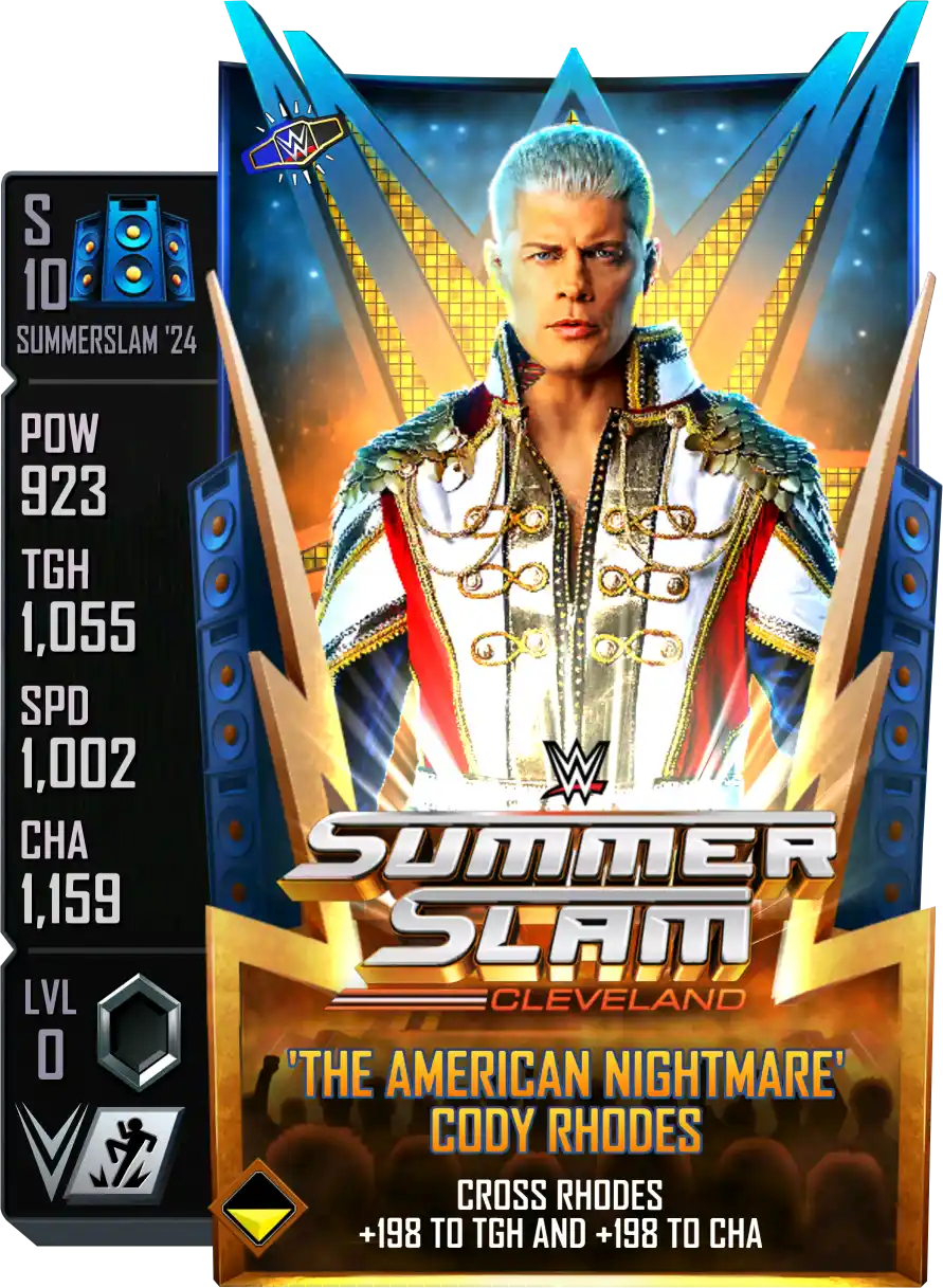 SummerSlam '24, Cody Rhodes, Standard Card from WWE Supercard