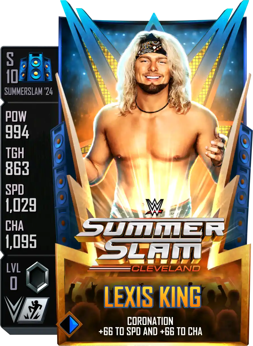 SummerSlam '24, Lexis King, Standard Card from WWE Supercard