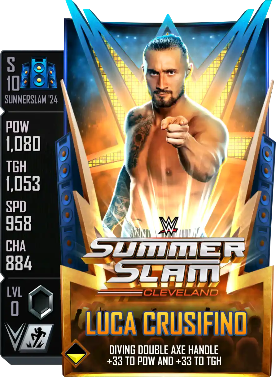 SummerSlam '24, Luca Crusifino, Standard Card from WWE Supercard