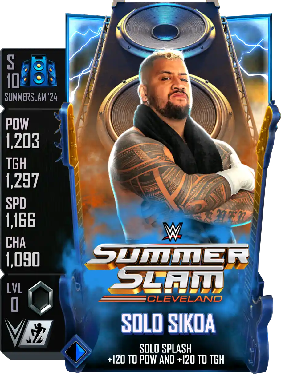 SummerSlam '24, Solo Sikoa, Fusion card from WWE Supercard