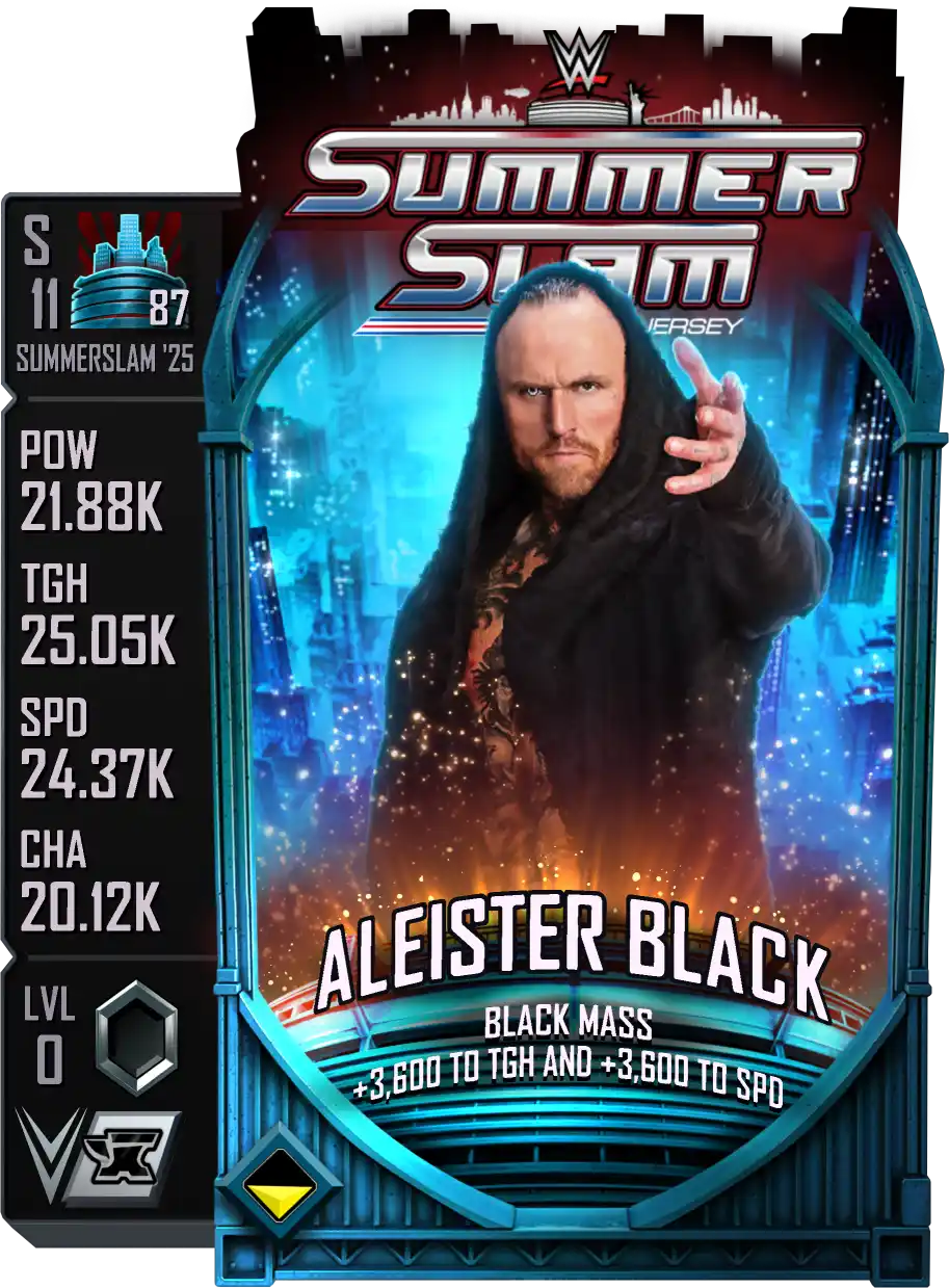SummerSlam '25', Aleister Black, Standard Card from WWE Supercard
