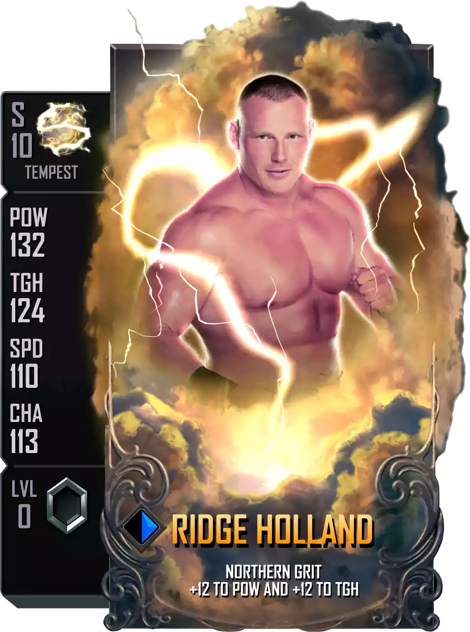 Tempest - Ridge Holland - Standard Card from WWE Supercard