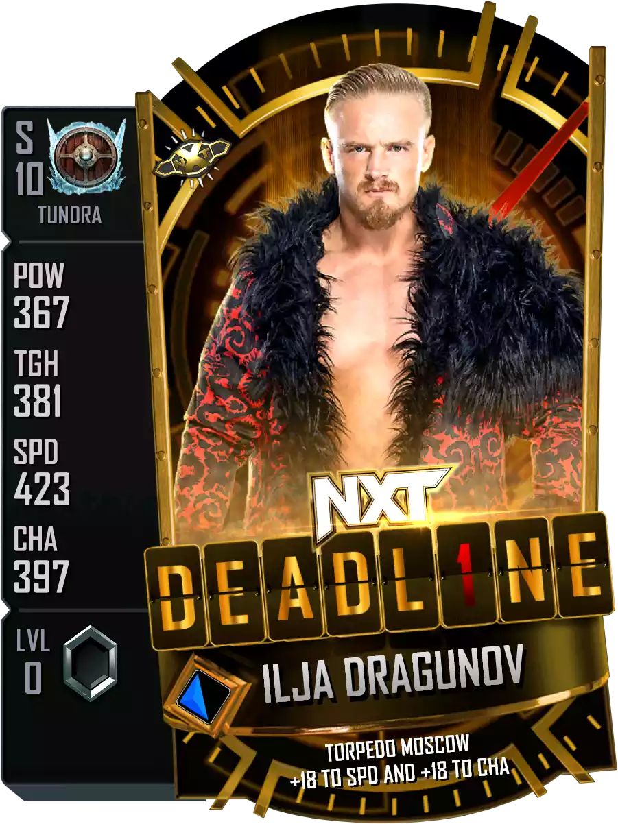 Crucible - Ilja Dragunov - Premium Live Event (PLE) Card from WWE Supercard